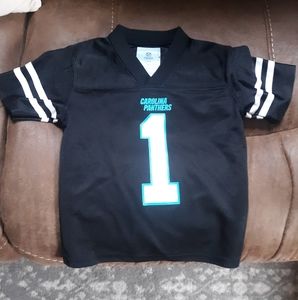 Carolina Panthers Newton jersey. Size 4T